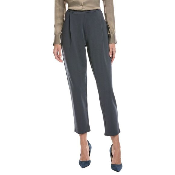 Eileen Fisher WomensTapered Ankle Pant Black